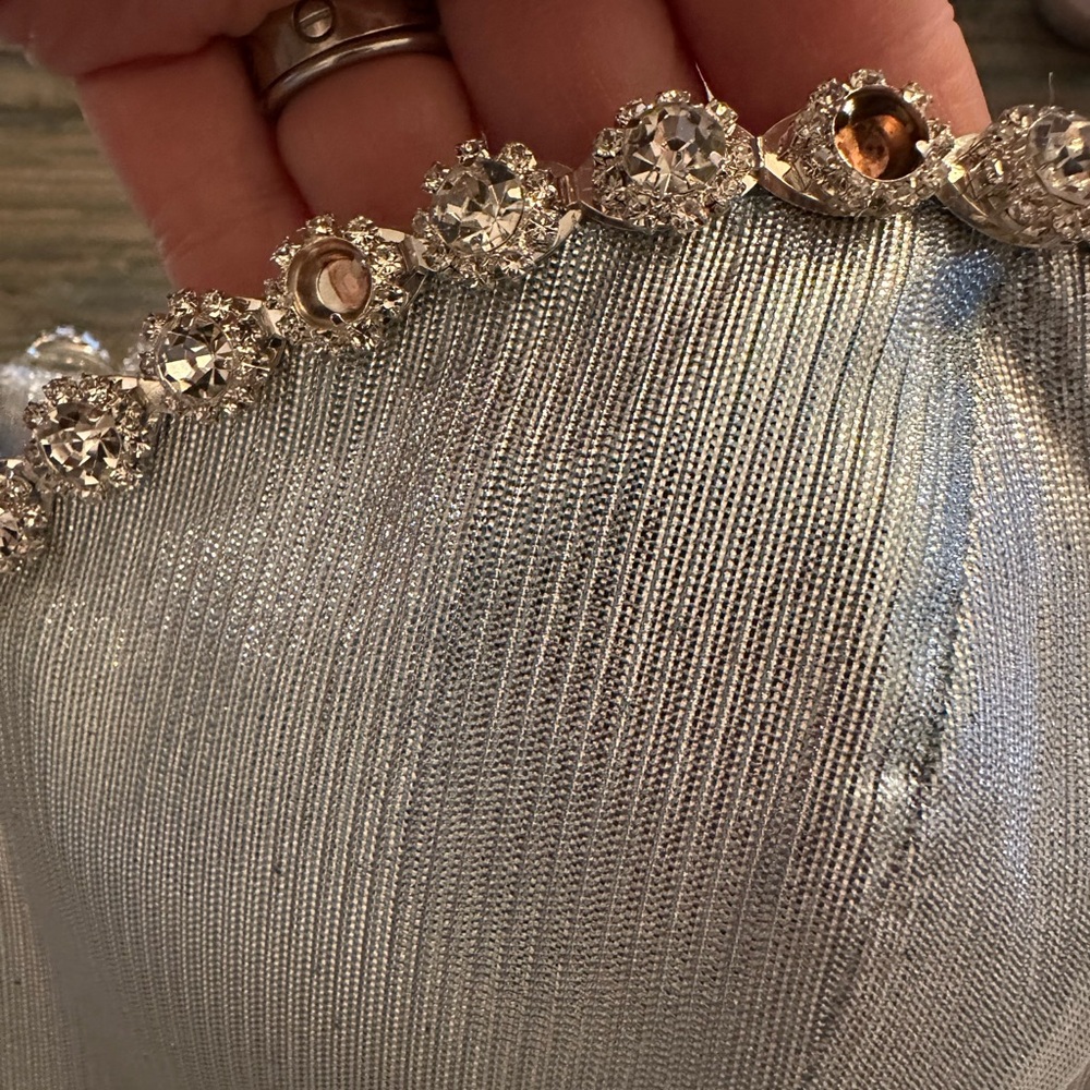 Miss Sohee - Strapless Silver Dress - Picture 6 of 6